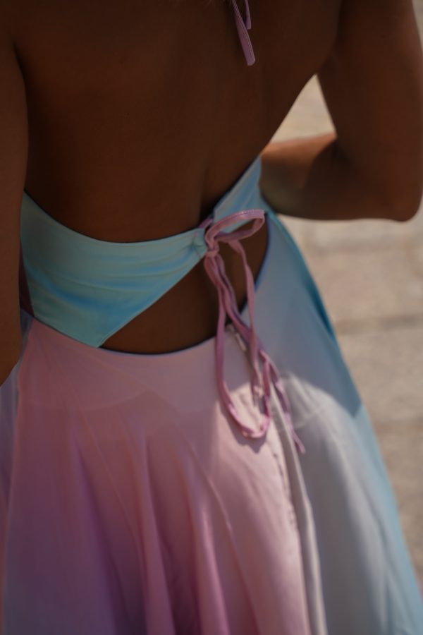 Aurora Long Multicolor Dress - Image 7