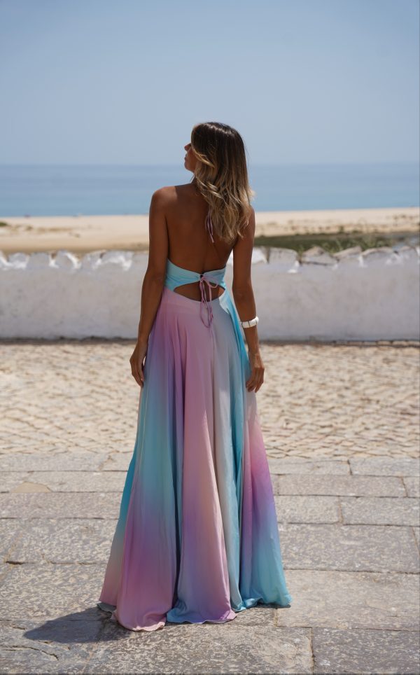 Aurora Long Multicolor Dress - Image 16